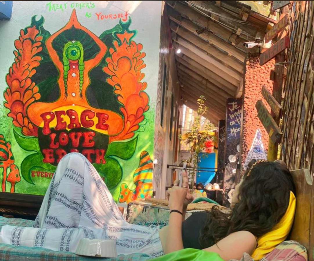 Hippie Hostel Anjuna Bagian luar foto