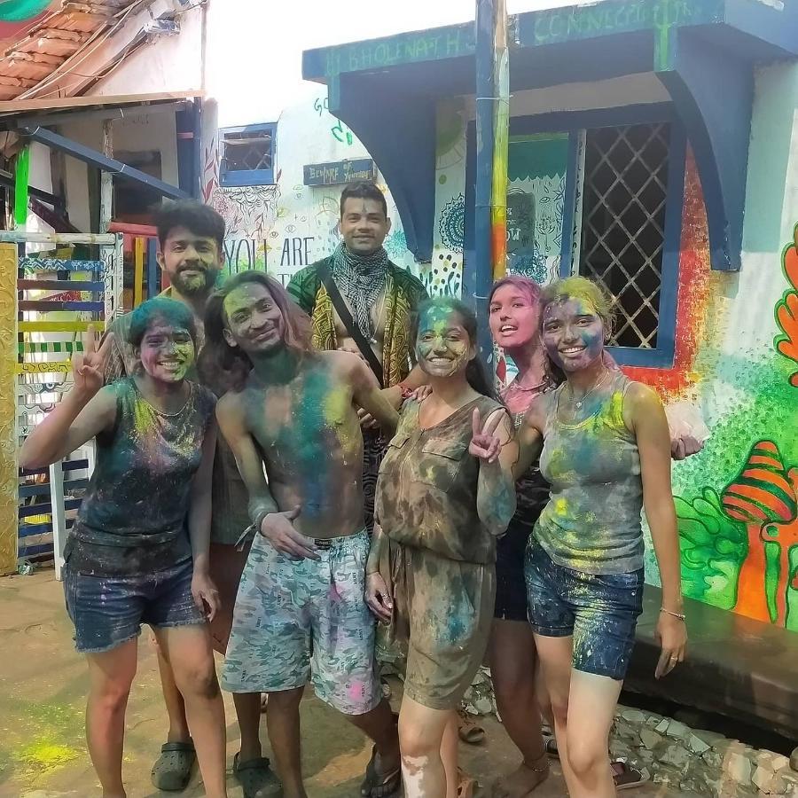 Hippie Hostel Anjuna Bagian luar foto